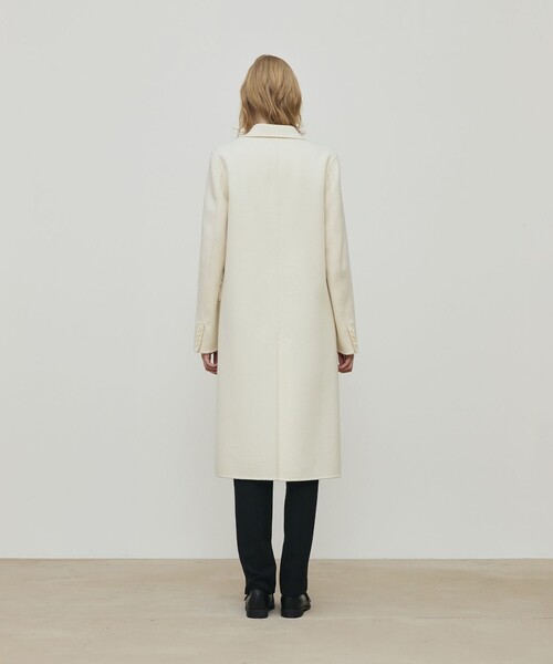 セール】ダブルフェイスメルトンビーバー チェスターコート