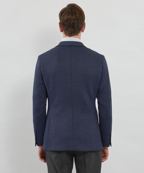 MACKINTOSH LONDON(マッキントッシュ ロンドン)の「【FLEX JERSEY】ハニカムジャージージャケット(テーラードジャケット・メンズ・ブラウン系その他6/グレー系その他2/ネイビー・36/38/40)」の9枚目の写真