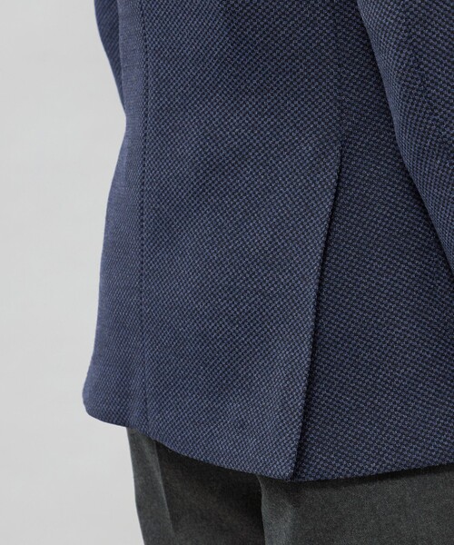 MACKINTOSH LONDON(マッキントッシュ ロンドン)の「【FLEX JERSEY】ハニカムジャージージャケット(テーラードジャケット・メンズ・ブラウン系その他6/グレー系その他2/ネイビー・36/38/40)」の12枚目の写真