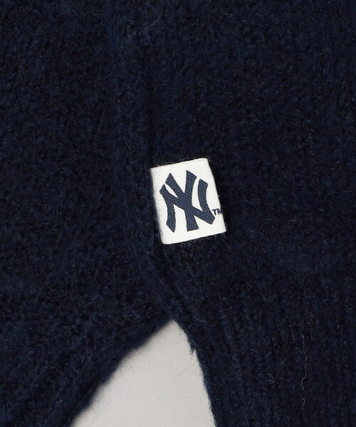 FREAK'S STORE(フリークスストア)の「MLB/エムエルビー MLB ジャカードロゴニット(ニット/セーター・レディース・オフホワイト/ライトグレー/ピンク/ネイビー/ブラウン・FREE/フリ-)」の7枚目の写真