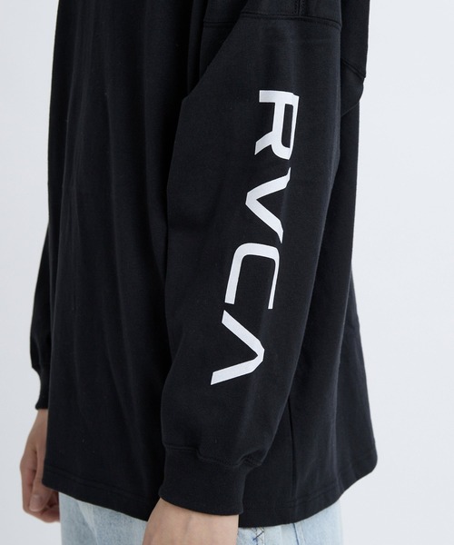 RVCA（ルーカ）の「RVCA LT（Tシャツ/カットソー・メンズ・ライトブラウン/ホワイト系2/ブラック・M/L）」の7枚目の写真