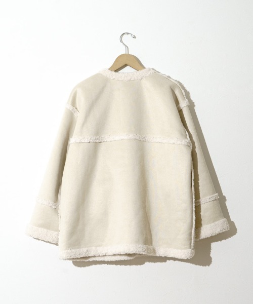 ダウニームートンコート　フラワー ダウニームートンコート（ムートンコート）｜flower（フラワー）の