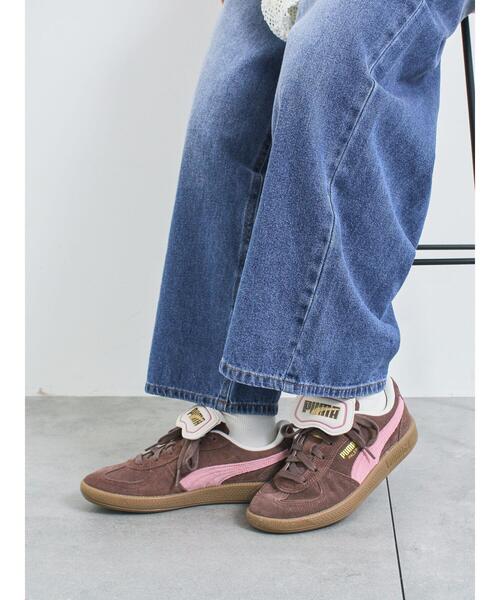 Samansa Mos2(サマンサ モスモス)の「【PUMA】パレルモ PREMIUM スウェード(ドレスシューズ・レディース・ブラウン・M/L)」の2枚目の写真