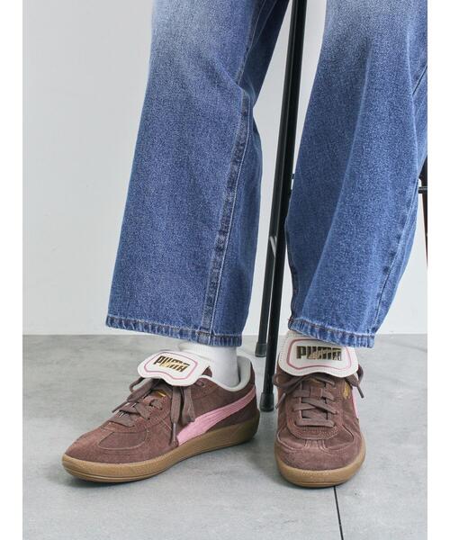 Samansa Mos2(サマンサ モスモス)の「【PUMA】パレルモ PREMIUM スウェード(ドレスシューズ・レディース・ブラウン・M/L)」の3枚目の写真