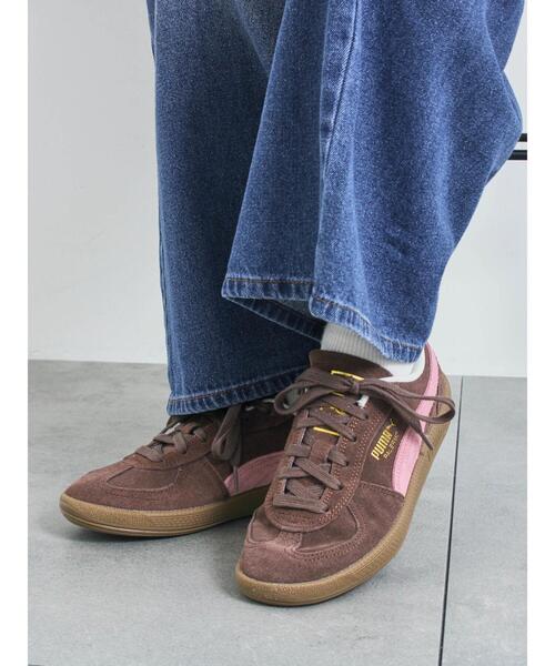 Samansa Mos2(サマンサ モスモス)の「【PUMA】パレルモ PREMIUM スウェード(ドレスシューズ・レディース・ブラウン・M/L)」の4枚目の写真