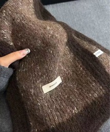 M2SUQARED（エムツースクエア）の「【M2SUQARED/エムツースクエア】ニットマフラー（マフラー）」