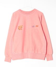 【HOUSTON/ヒューストン】 PIGMENT R/W SWEAT SHIRT (VIETNAM TIGER) / ピグメント リバース スウェット