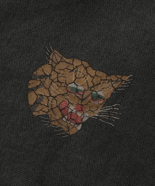 HOUSTON(ヒューストン)の「【HOUSTON/ヒューストン】 PIGMENT R/W SWEAT SHIRT (VIETNAM TIGER) / ピグメント リバース スウェット(スウェット・メンズ・ミント/サーモンピンク/ブルー/ブラック・M/L/XL)」の20枚目の写真