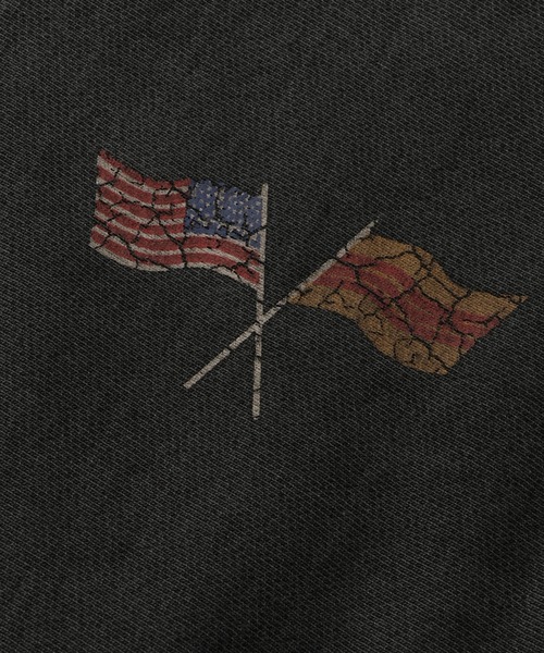 HOUSTON(ヒューストン)の「【HOUSTON/ヒューストン】 PIGMENT R/W SWEAT SHIRT (VIETNAM TIGER) / ピグメント リバース スウェット(スウェット・メンズ・ミント/サーモンピンク/ブルー/ブラック・M/L/XL)」の21枚目の写真