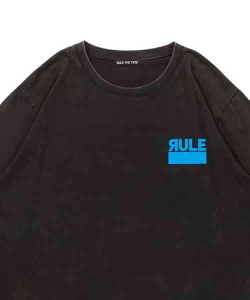 RULE THE FATE(ルールザフェイト)の「RTF BACK PHOTO PIGMENT LONG SLEEVE TEE/バックフォトピグメントロングスリーブTシャツ(Tシャツ/カットソー・メンズ・ブラック/ベージュ・2/1/0)」の5枚目の写真