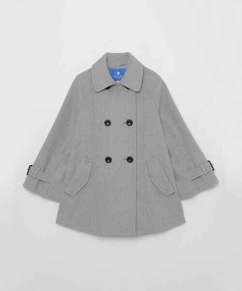 BLUE LABEL CRESTBRIDGE(ブルーレーベルクレストブリッジ)の「【一部店舗限定】ケープ風コート(その他アウター・レディース・ベージュ/グレー系その他・38/40/36)」の10枚目の写真