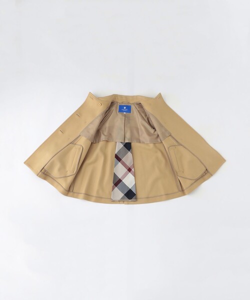 BLUE LABEL CRESTBRIDGE(ブルーレーベルクレストブリッジ)の「【一部店舗限定】ケープ風コート(その他アウター・レディース・ベージュ/グレー系その他・38/40/36)」の14枚目の写真