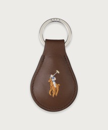 POLO RALPH LAUREN(ポロ ラルフ ローレン)のスムースレザー キーホルダー(キーケース/キーアクセサリー)
