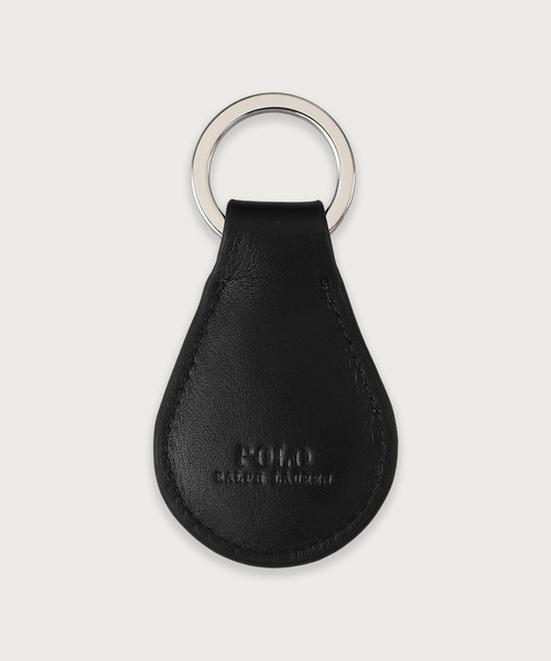 POLO RALPH LAUREN（ポロ ラルフ ローレン）の「スムースレザー キーホルダー（キーケース/キーアクセサリー・メンズ・ブラック/グリーン/ダークブラウン/ブルー/ライトブラウン・FREE）」の6枚目の写真