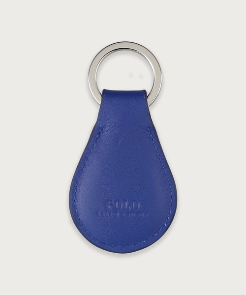 POLO RALPH LAUREN（ポロ ラルフ ローレン）の「スムースレザー キーホルダー（キーケース/キーアクセサリー・メンズ・ブラック/グリーン/ダークブラウン/ブルー/ライトブラウン・FREE）」の18枚目の写真