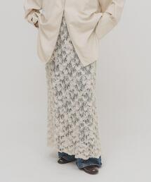 KBF | クロシェニットスカート(スカート)