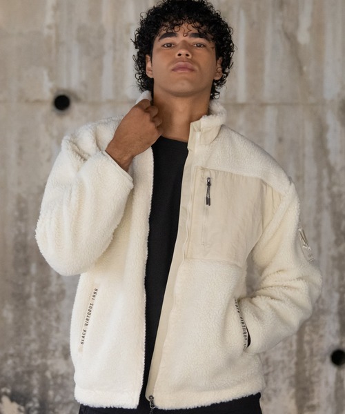 セール】【VIRTUOUS/バーチャス】ボアフリースジャケット/アウター
