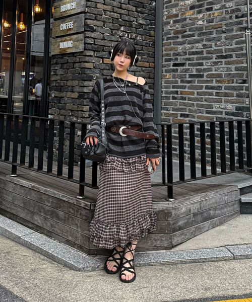 BLACKPURPLE(ブラックパープル)の「マルコバッグ Marco Bag_BLACK(ショルダーバッグ・レディース・ブラック・FREE)」の7枚目の写真