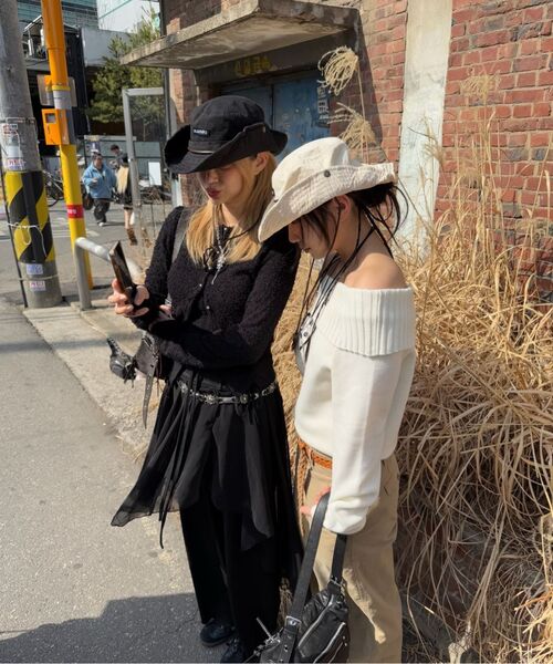 BLACKPURPLE(ブラックパープル)の「マルコバッグ Marco Bag_BLACK(ショルダーバッグ・レディース・ブラック・FREE)」の21枚目の写真