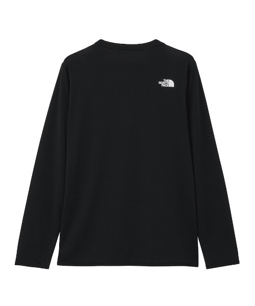 THE NORTH FACE(ザノースフェイス)の「ザ ノース フェイス THE NORTH FACE ロングスリーブハイブリッドGTDメランジクルー(Tシャツ/カットソー・メンズ・ブラック・S/M/L/LL)」の3枚目の写真
