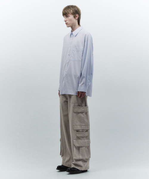 INSILENCE（インサイロンス）の「ダブルポケットワークデニムパンツ ベージュ（デニムパンツ・レディース・その他・MEDIUM/LARGE）」の2枚目の写真