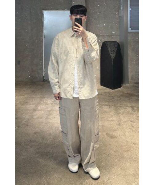 INSILENCE（インサイロンス）の「ダブルポケットワークデニムパンツ ベージュ（デニムパンツ・レディース・その他・MEDIUM/LARGE）」の6枚目の写真