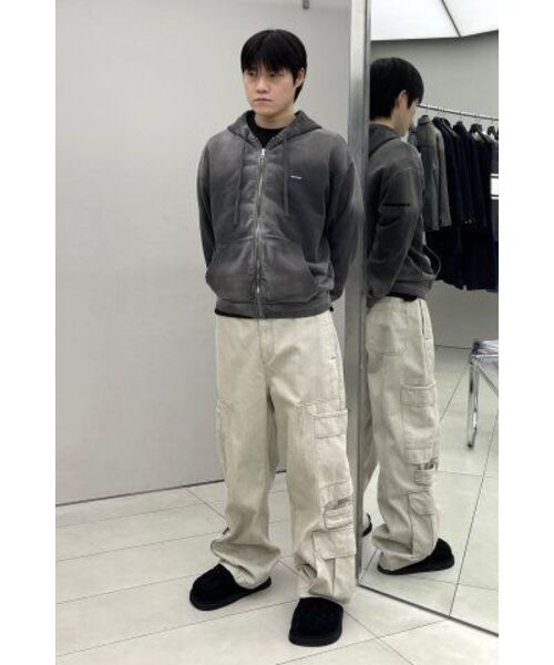 INSILENCE（インサイロンス）の「ダブルポケットワークデニムパンツ ベージュ（デニムパンツ・レディース・その他・MEDIUM/LARGE）」の7枚目の写真