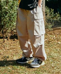 CONICHIWA BONJOUR（コンニチハボンジュール）の「シービー ワイドカーゴパンツ（インディピンク）（スウェットパンツ）」