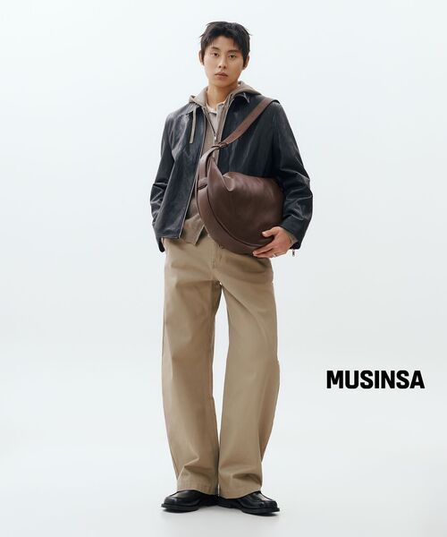 MUSINSA STANDARD（ムシンサスタンダード）の「ワイドスクエアチップダービーシューズ[ブラック]（ドレスシューズ・レディース・その他・28cm/28.5cm/29cm/25cm/25.5cm/26cm/26.5cm/27cm/27.5cm/23cm/23.5cm/24.5cm）」の15枚目の写真