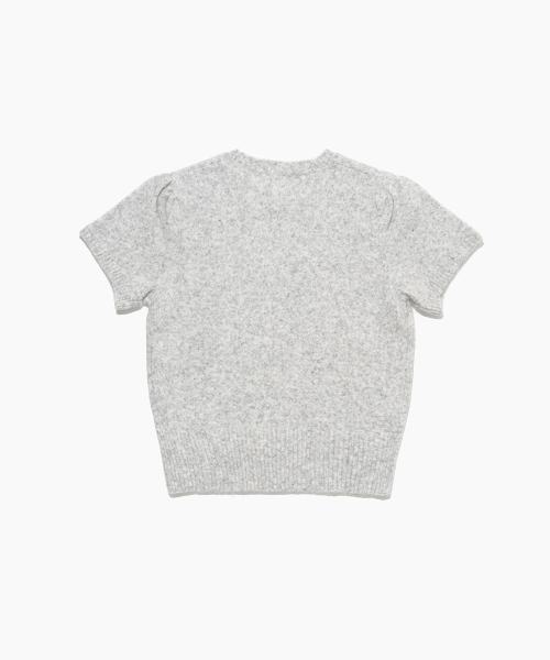 TTUDEMENT(トュードメント)の「ANGORA HALF SLEEVE PULLOVER MEL GREY(ニット/セーター・レディース・その他・FREE)」の5枚目の写真