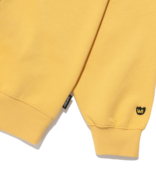 Wacky WiLLy(ワッキーウィリー)の「刺繍ロゴフードイエロー(パーカー・レディース・その他・SMALL/MEDIUM/LARGE/X-LARGE)」の6枚目の写真