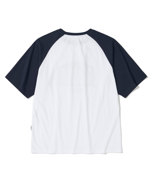 URBANDTYPE(アーバンディタイプ)の「ドックハウスグラフィックラグランTシャツ_ネイビー(Tシャツ/カットソー・レディース・その他・WS/SMALL/MEDIUM/LARGE)」の2枚目の写真