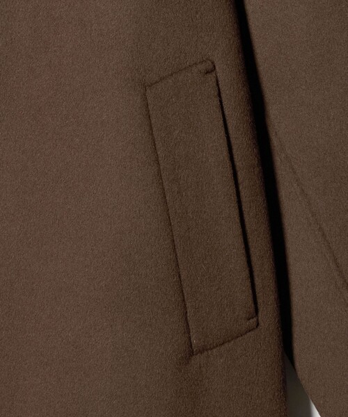 BEAUTY&YOUTH UNITED ARROWS（ビューティーアンドユースユナイテッドアローズ）の「ショートビーバー リバー コート（その他アウター・メンズ・ネイビー/ブラウン系/ダークグレー・M/XL/L/S）」の20枚目の写真