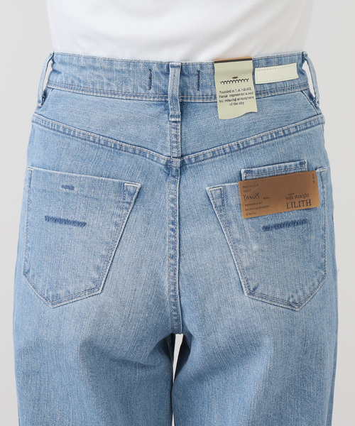 セール】【洗える】YANUK/ヤヌーク LILITH Wide Straight（デニム