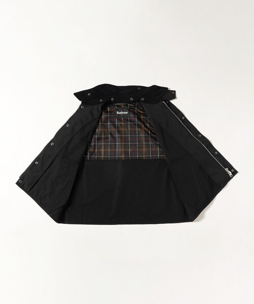 Barbour(バブアー)の「【別注】Barbour / TRANSPORT ポリエステルコットン ピーチスキン ジャケット(ブルゾン・メンズ・ブラック/オリーブ/ベージュ・34/36/38/40/42)」の18枚目の写真