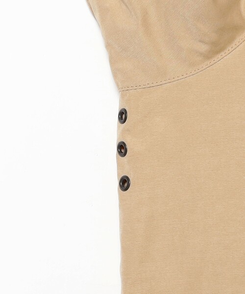 Barbour(バブアー)の「【別注】Barbour / TRANSPORT ポリエステルコットン ピーチスキン ジャケット(ブルゾン・メンズ・ブラック/オリーブ/ベージュ・34/36/38/40/42)」の14枚目の写真