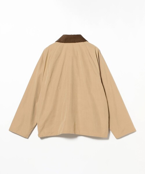 Barbour(バブアー)の「【別注】Barbour / TRANSPORT ポリエステルコットン ピーチスキン ジャケット(ブルゾン・メンズ・ブラック/オリーブ/ベージュ・34/36/38/40/42)」の5枚目の写真