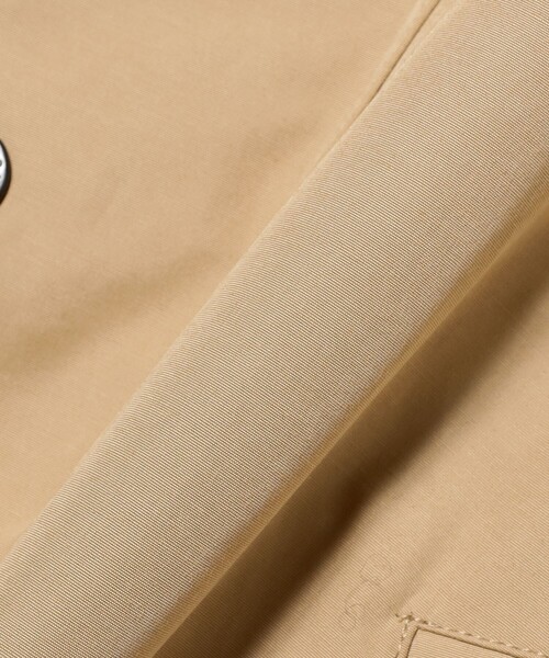 Barbour(バブアー)の「【別注】Barbour / TRANSPORT ポリエステルコットン ピーチスキン ジャケット(ブルゾン・メンズ・ブラック/オリーブ/ベージュ・34/36/38/40/42)」の6枚目の写真