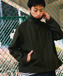 BEAMS F（ビームスエフ）の「【別注】Barbour / TRANSPORT ポリエステルコットン ピーチスキン ジャケット（ブルゾン）」