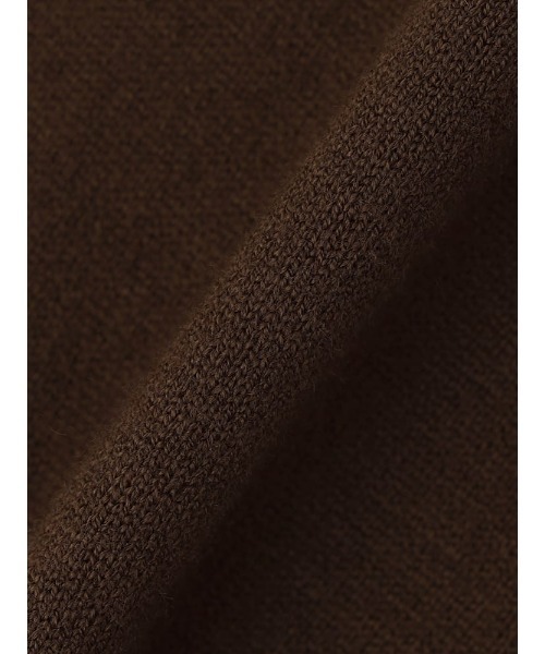 Perfect Suit FActory（パーフェクトスーツファクトリー）の「【Smart Pick！】レーヨンブレンド　モックネック　ベーシックニット　ブラック/ネイビー/ブラウン（ニット/セーター・メンズ・ブラック/ネイビー/ブラウン・M/S/LL/L）」の7枚目の写真