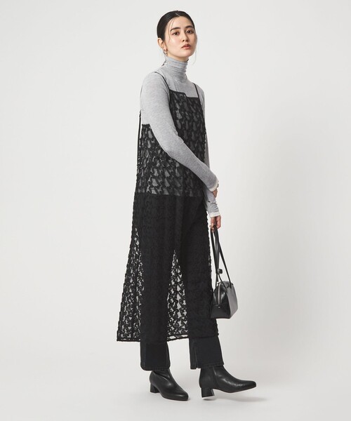 セール】リボン キャミソール ワンピース（ワンピース）｜green label