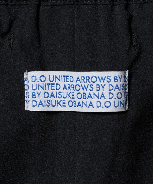 UNITED ARROWS & SONS by DAISUKE OBANA(ユナイテッドアローズアンドサンズバイダイスケオバナ)の「<D.O UNITED ARROWS BY DAISUKE OBANA> TFT WD/TPD PANTS BLACK/イージーパンツ(その他パンツ・メンズ・ブラック・L/XL/S/M)」の2枚目の写真