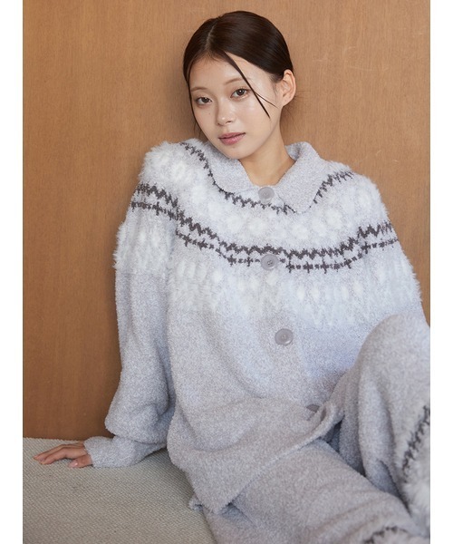ノルディックカーディガン（ルームウェア/パジャマ）｜gelato pique