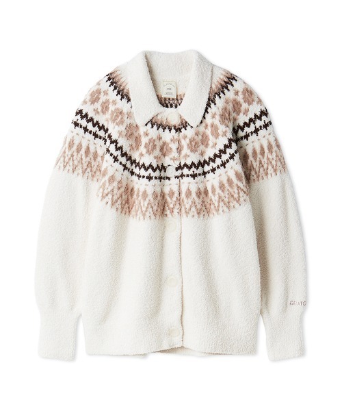 gelato pique（ジェラートピケ）の「ノルディックカーディガン（ルーム