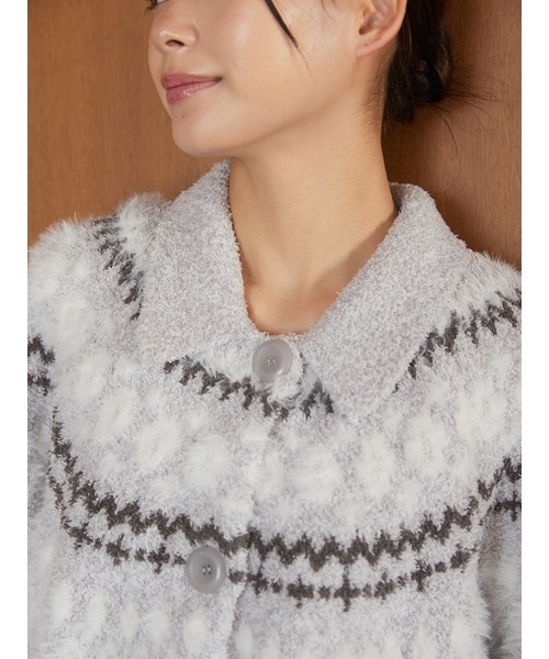 セール】ノルディックカーディガン（ルームウェア/パジャマ）｜gelato