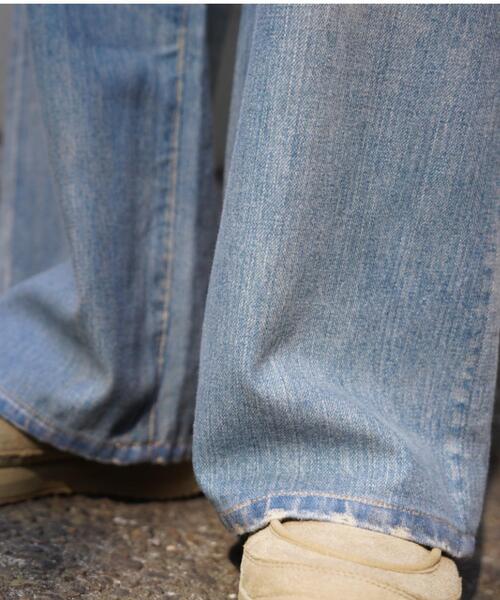 BEAVER(ビーバー)の「B omnivore/ビーオムニボー 転写 DENIM PANT(デニムパンツ・メンズ・その他4・L/M/XL)」の16枚目の写真