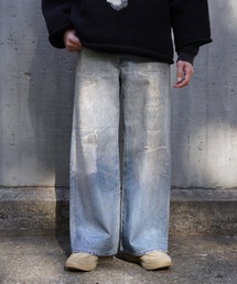 BEAVER | B omnivore/ビーオムニボー　転写 DENIM PANT(デニムパンツ)