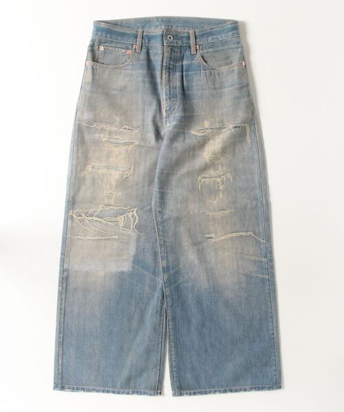 BEAVER(ビーバー)の「B omnivore/ビーオムニボー 転写 DENIM PANT(デニムパンツ・メンズ・その他4・L/M/XL)」の2枚目の写真