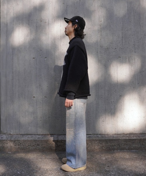 BEAVER(ビーバー)の「B omnivore/ビーオムニボー 転写 DENIM PANT(デニムパンツ・メンズ・その他4・L/M/XL)」の4枚目の写真