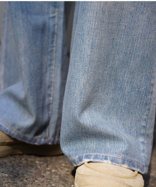 BEAVER(ビーバー)の「B omnivore/ビーオムニボー 転写 DENIM PANT(デニムパンツ・メンズ・その他4・L/M/XL)」の14枚目の写真